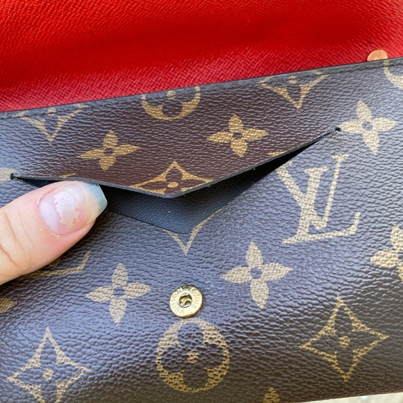 Authentic Louis Vuitton Jeanne classic monogram canvas wallet/ crossbody - Picture 6 of 10